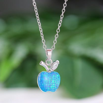 Aubert Apple Pendant Necklace