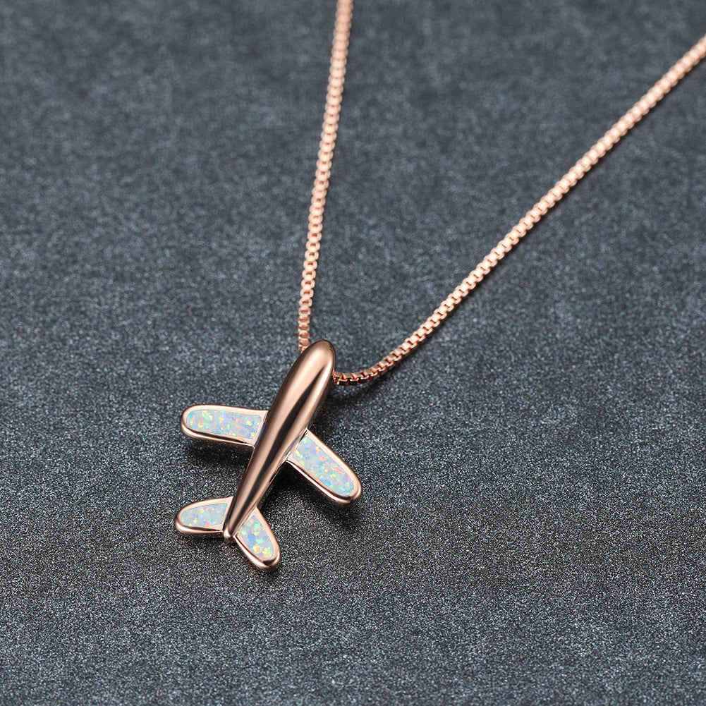 Simple and niche design with unique Australian Airways style necklace