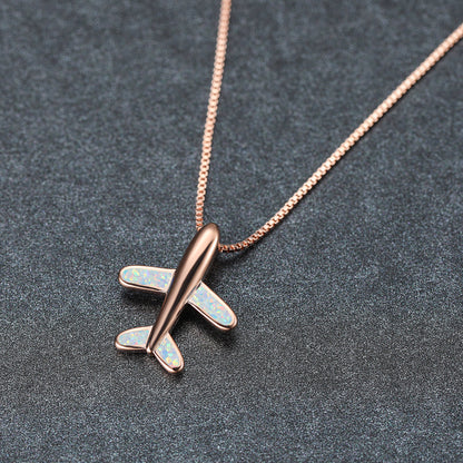 Simple and niche design with unique Australian Airways style necklace