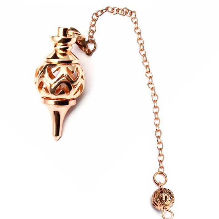 Copper hollowed-out sphere gravity-concentrating pendulum