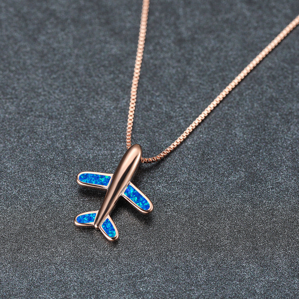 Simple and niche design with unique Australian Airways style necklace