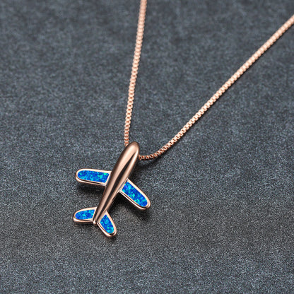 Simple and niche design with unique Australian Airways style necklace