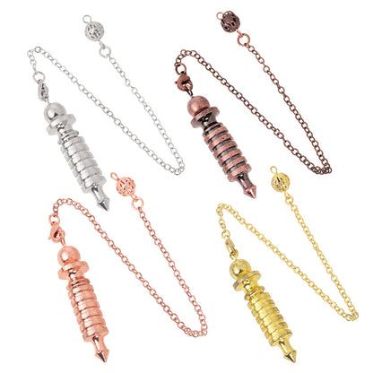 Detachable copper spiral spirit pendulum