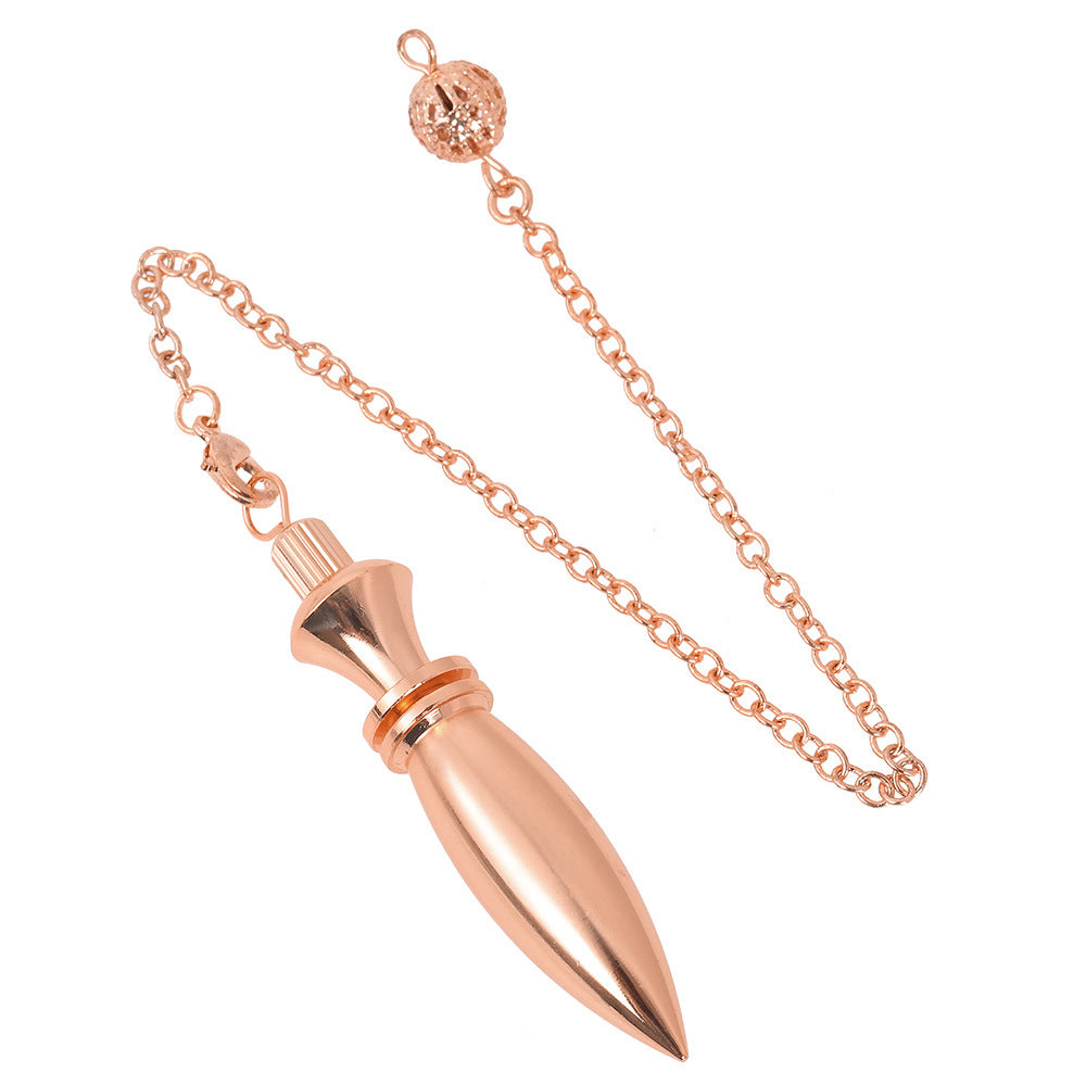 Copper Conical Scepter Gravity Metal Pendulum