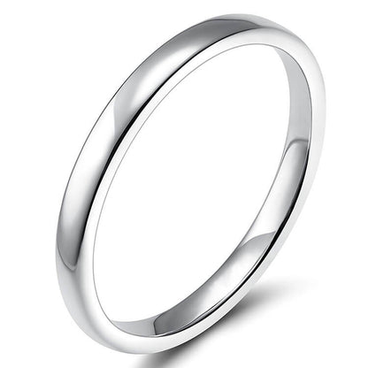 2mm 6-Color Minimalist Aperture men's&women's Ring