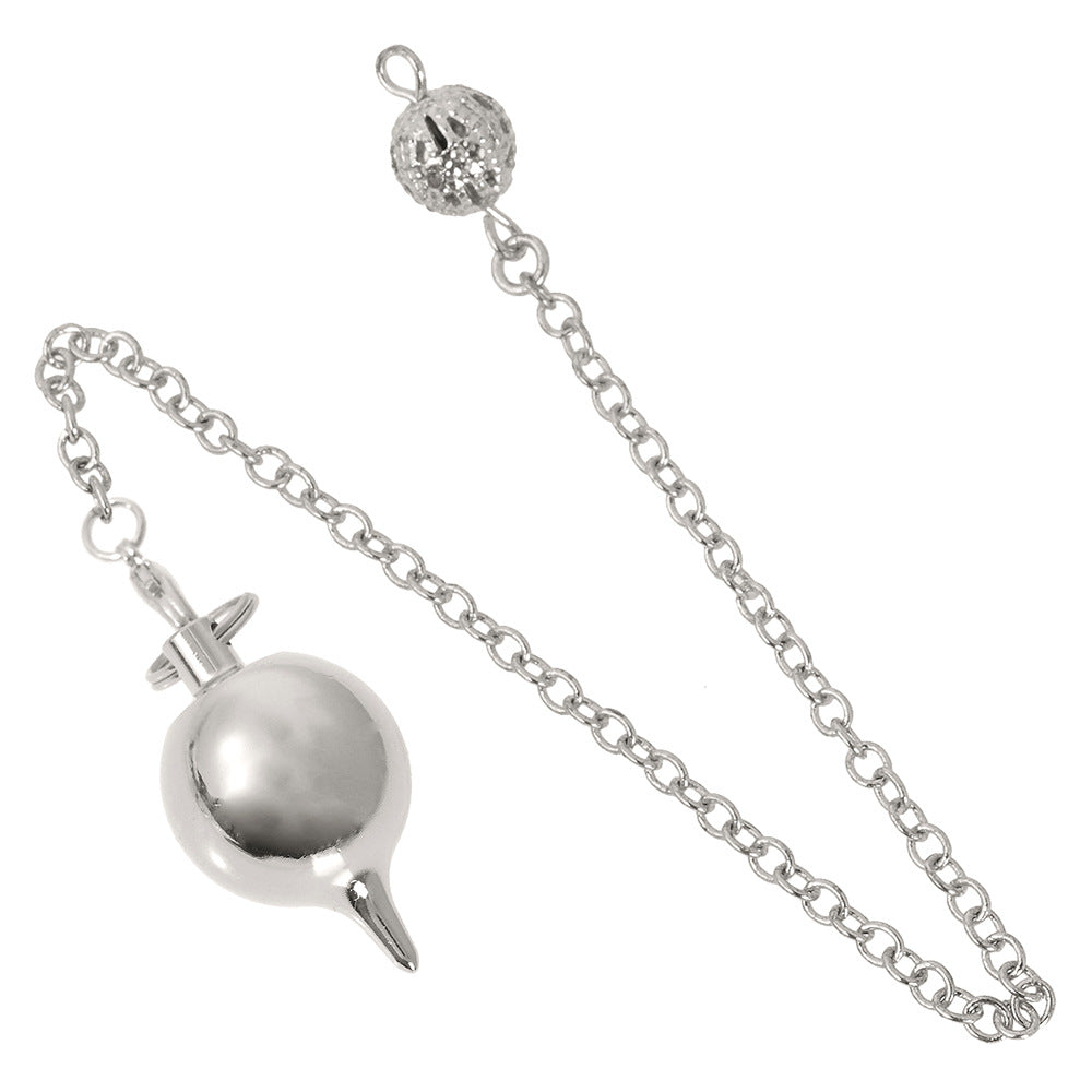 Metal round-tipped copper gravity gyroscope spirit pendulum