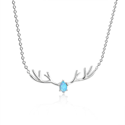 S925 Australian Antelope Necklace