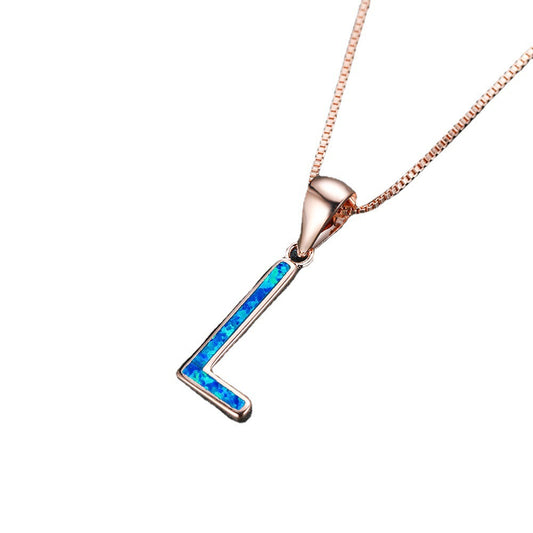 Aubert Letter L Necklace