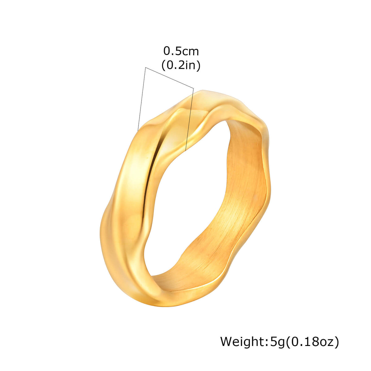 Men's Vintage Mobius Ring