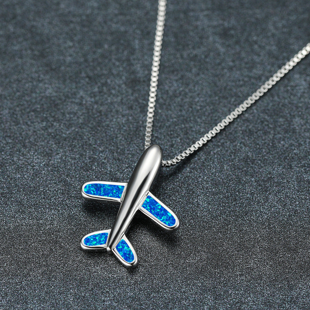 Simple and niche design with unique Australian Airways style necklace