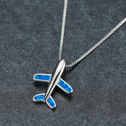 Simple and niche design with unique Australian Airways style necklace