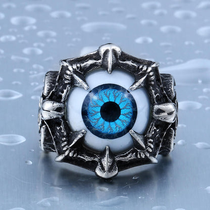 Men's Demon's Eye Personalized Ring