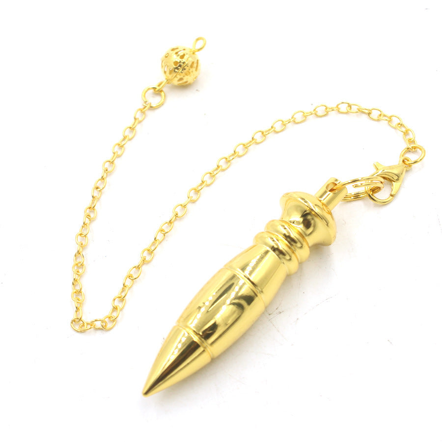 Copper bullet-shaped gravity metal pendulum
