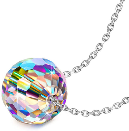 Austrian crystal S925 silver collar chain