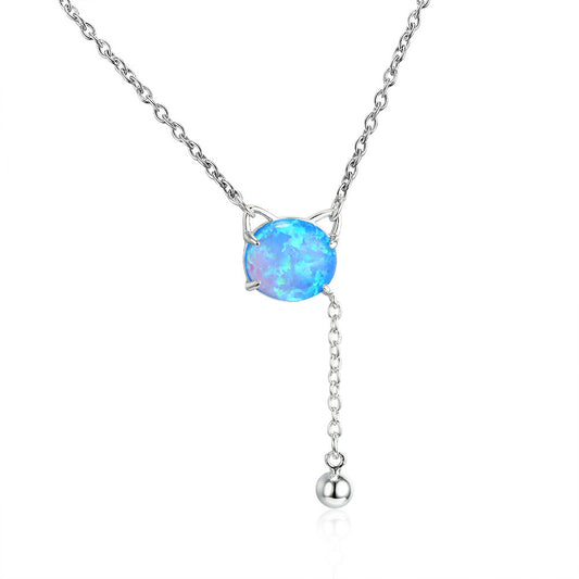 Australian Baby Cat Head Necklace
