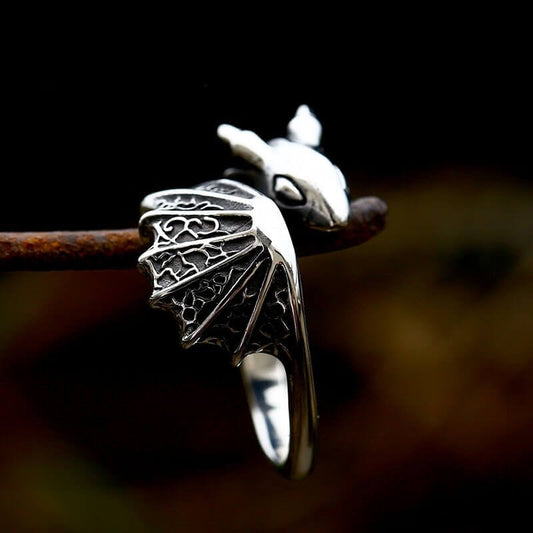 Men's Fashionable And Minimalist Little Dragon Ring