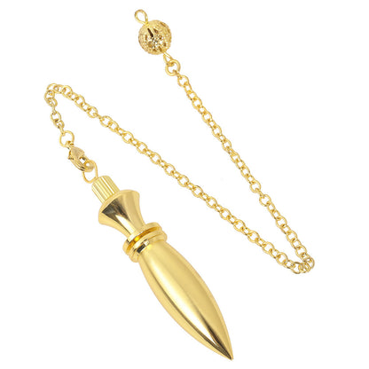 Copper Conical Scepter Gravity Metal Pendulum
