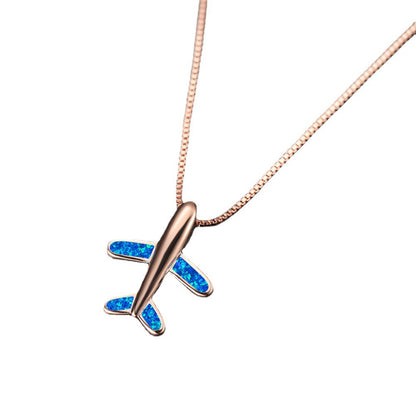 Simple and niche design with unique Australian Airways style necklace