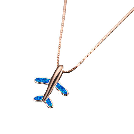 Simple and niche design with unique Australian Airways style necklace