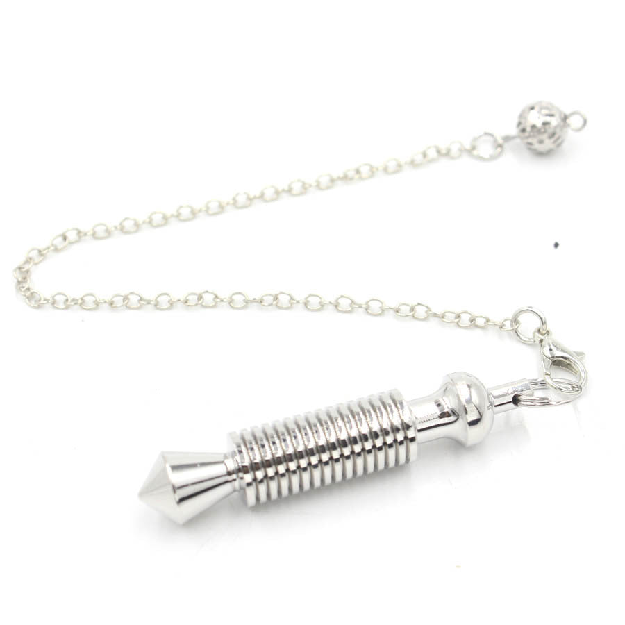 Vintage Metal Multi-Layer Geometric Conical Gravity-Concentrating Pendulum