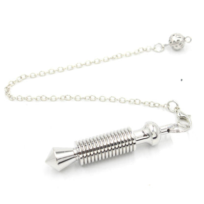 Vintage Metal Multi-Layer Geometric Conical Gravity-Concentrating Pendulum
