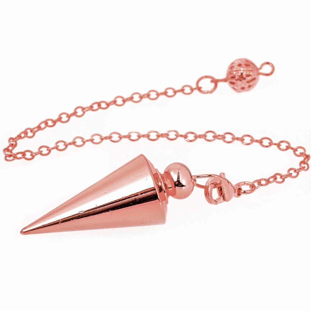 Copper conical gyroscope gravity spire spirit pendulum
