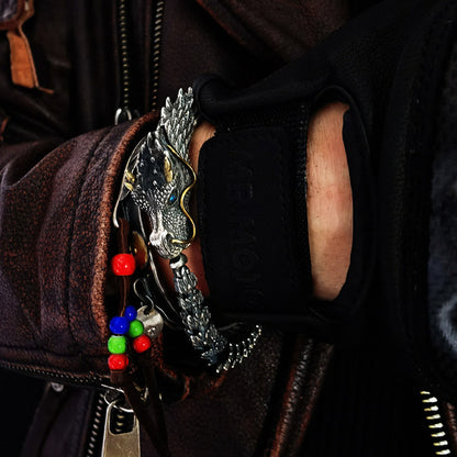 Men's Vintage 3D Dragon Link Bracelet