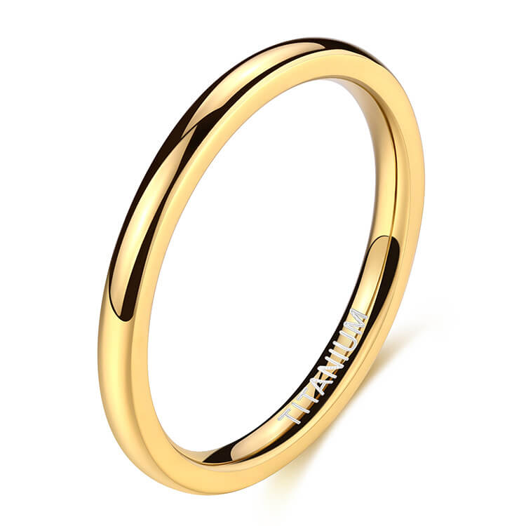 2mm 6-Color Minimalist Aperture men's&women's Ring