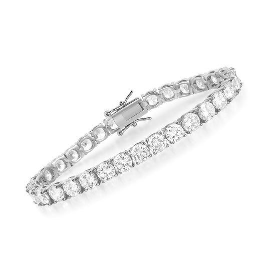 Women&Men's Hip-Hop 6mm Zircon Cuban Tennis Bracelet