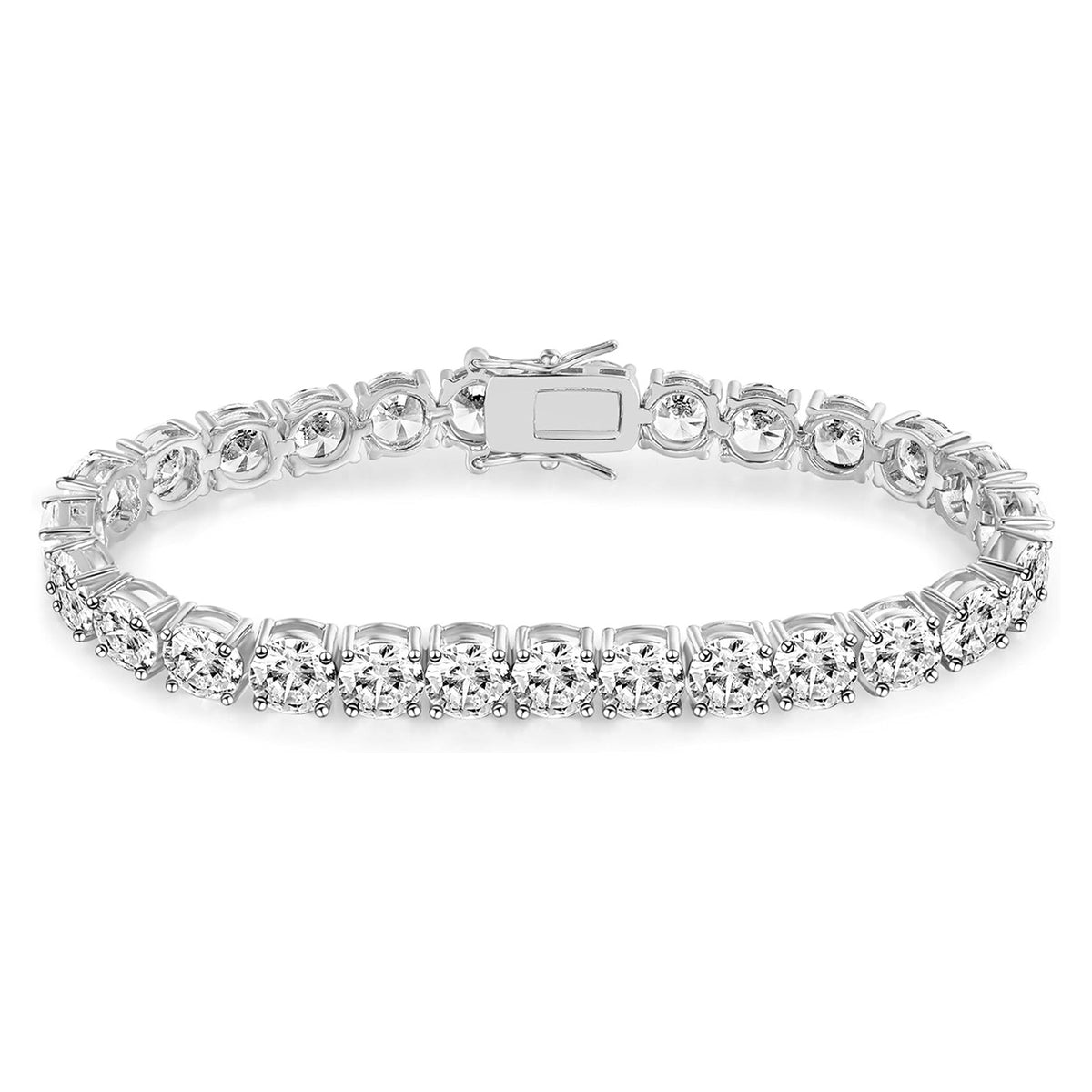 Women&Men's 7mm Zircon Tennis Bracelet