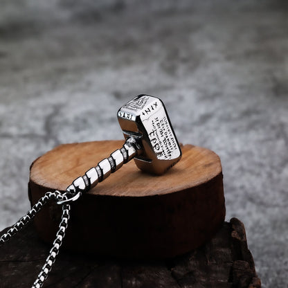 Men's Hammer Pendant Necklace