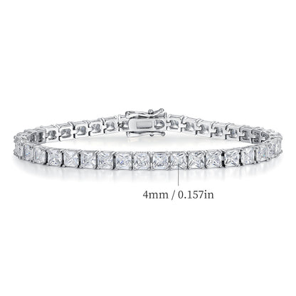 Women&Men's 4mm Zircon Cuban Tennis Bracelet