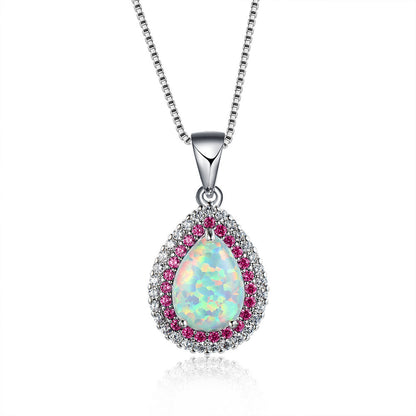 Waterdrop Opal Necklace