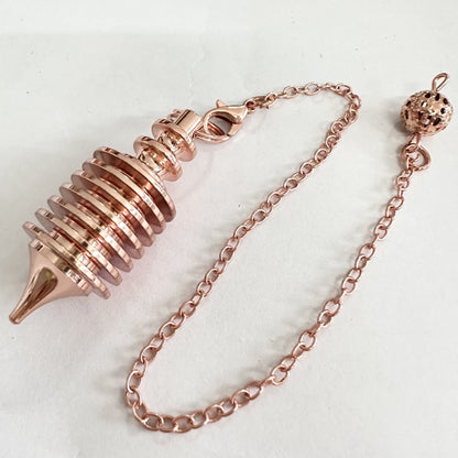 Seven-layer copper conical gyroscope gravity pendulum