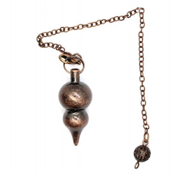 Copper Solid Metal Gourd-Shaped Gyroscope Spirit Pendulum