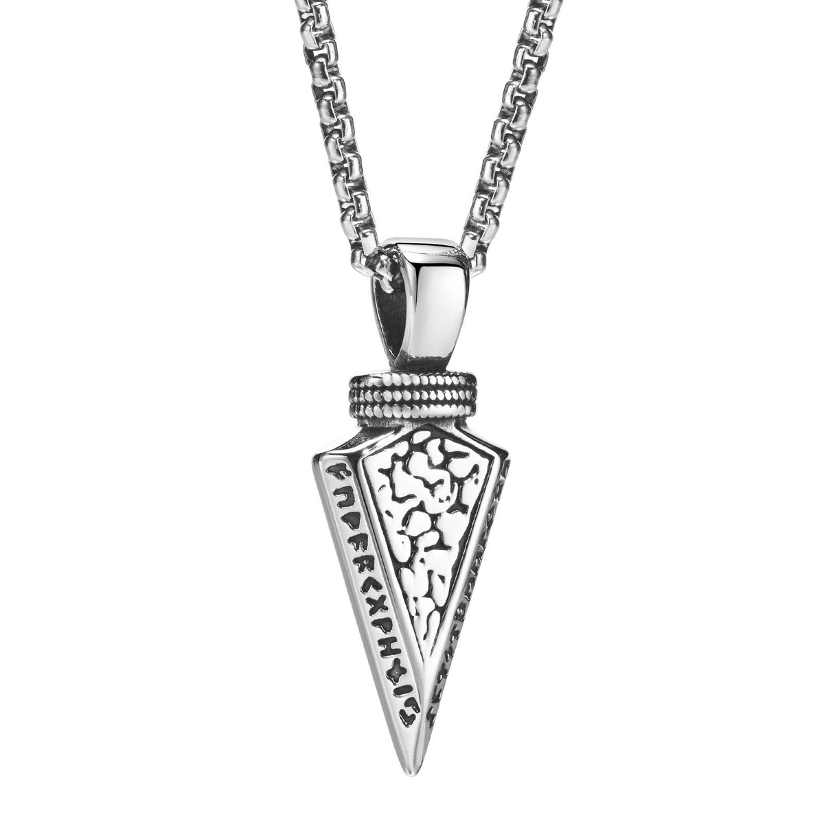 Men's Viking Arrow Pendant Necklace