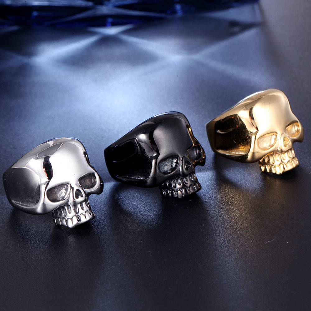 Men's 3D Skull Ring