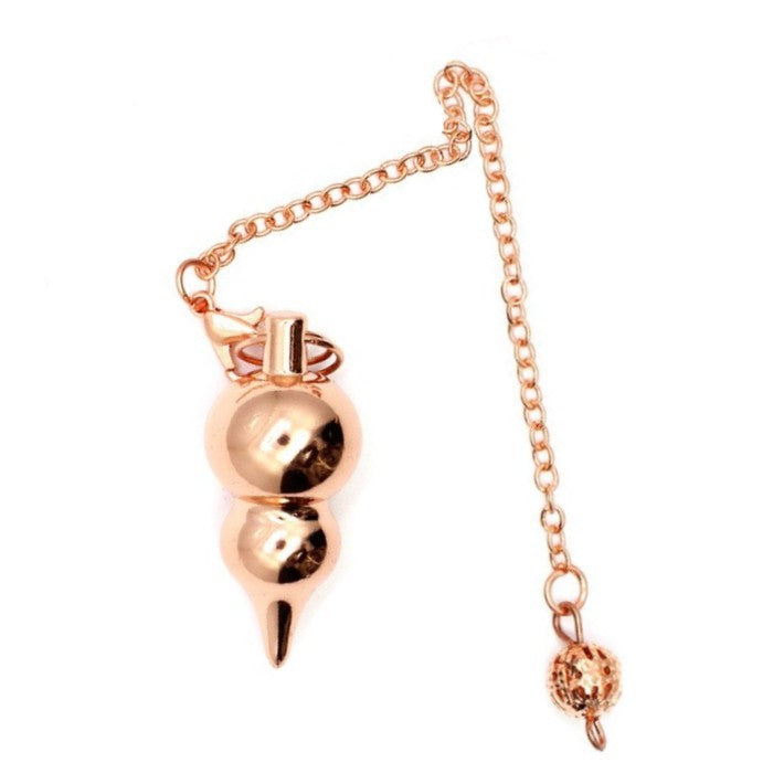 Copper Solid Metal Gourd-Shaped Gyroscope Spirit Pendulum