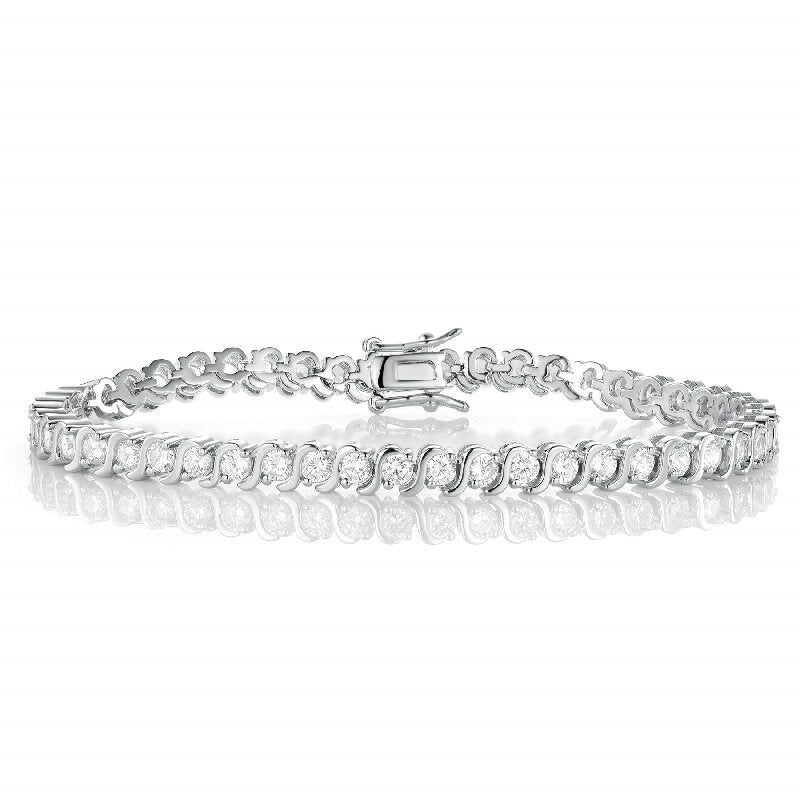 Women&Men's Fashionable 3MM Zircon Tennis Bracelet
