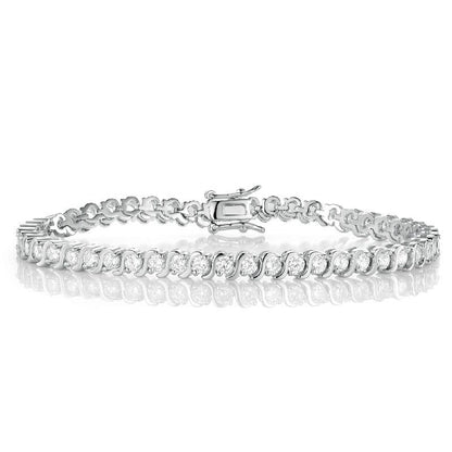 Women&Men's Fashionable 3MM Zircon Tennis Bracelet