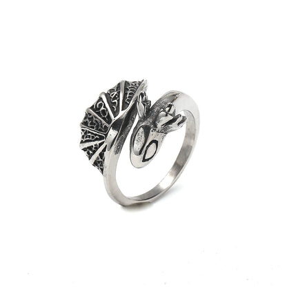 Men's Fashionable And Minimalist Little Dragon Ring