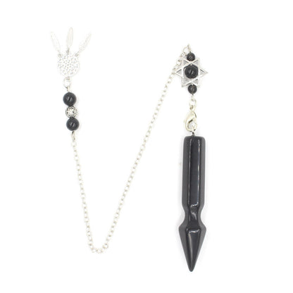 Arrow Crystal Column Spirit Pendulum Star Net Chain