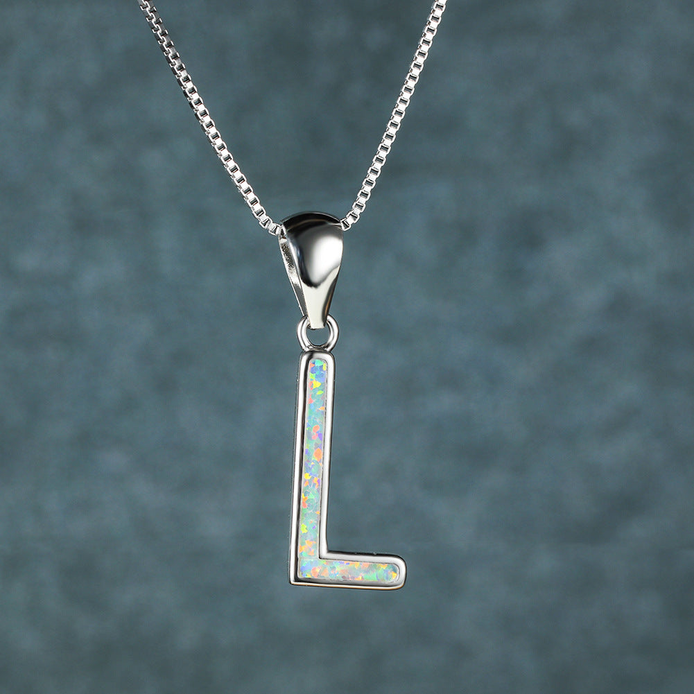 Aubert Letter L Necklace