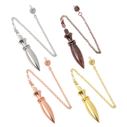 Copper Conical Scepter Gravity Metal Pendulum