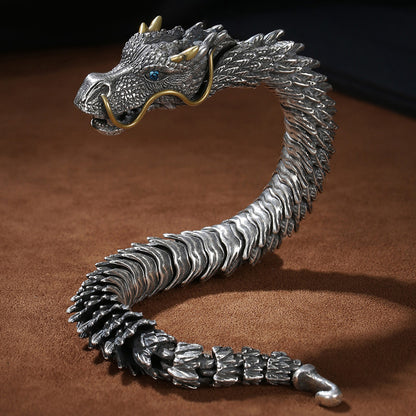 Men's Vintage 3D Dragon Link Bracelet
