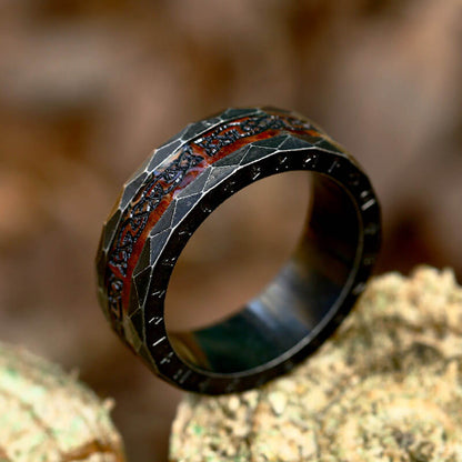 Men's Nordic Minimalist Viking Letter Fashion Stainless Steel Ring