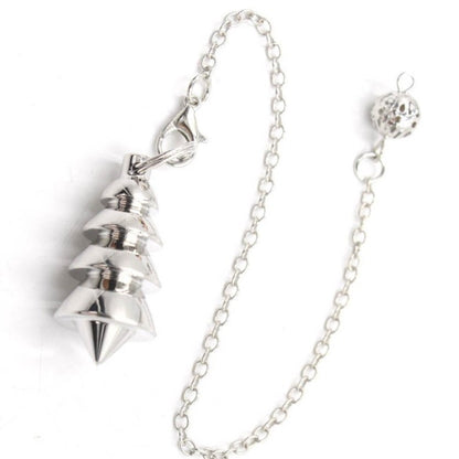 Copper solid four-layer mushroom thread tapered spirit hammer and spirit pendulum