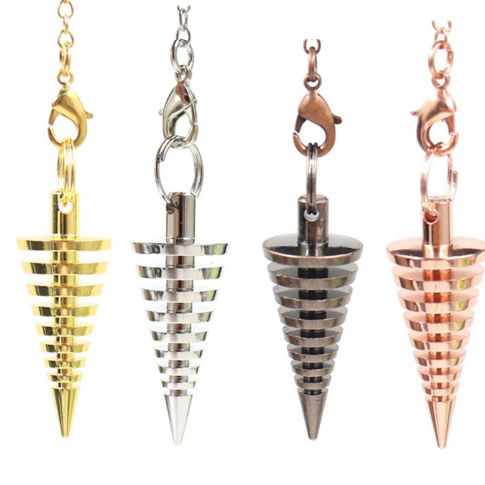 Nine-layer copper conical gyroscope gravity pendulum